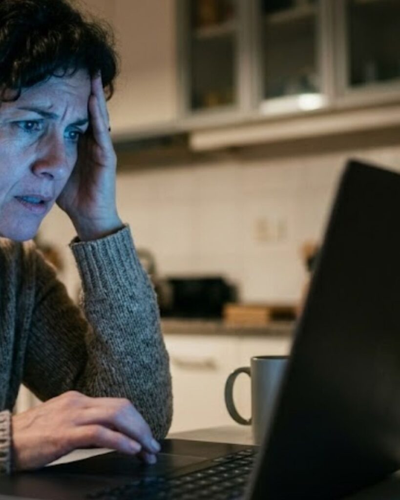 consumidor denunciando en home banking