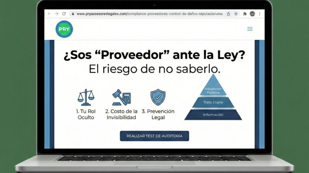 proveedores relaciones de consumo test de cumplimiento