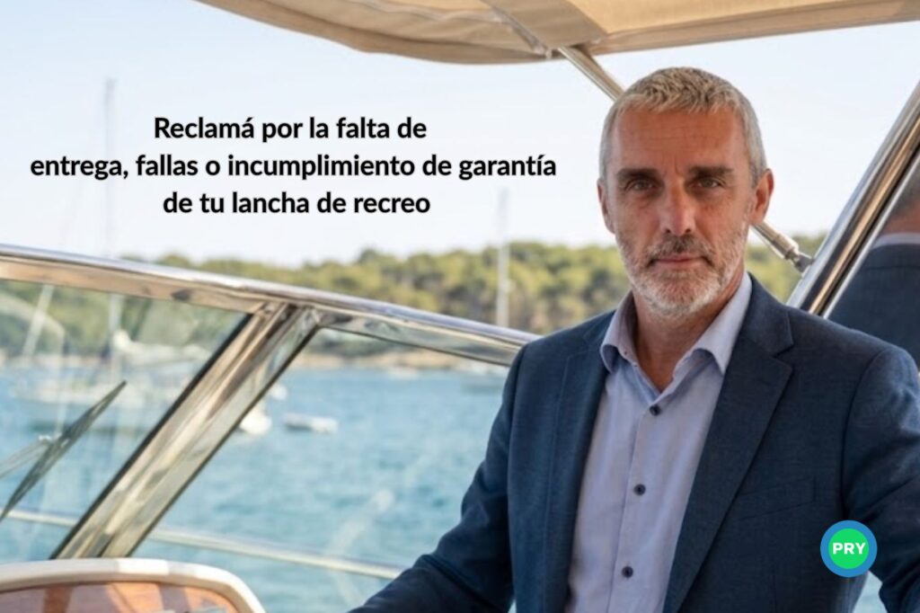 reclamo astillero lancha
