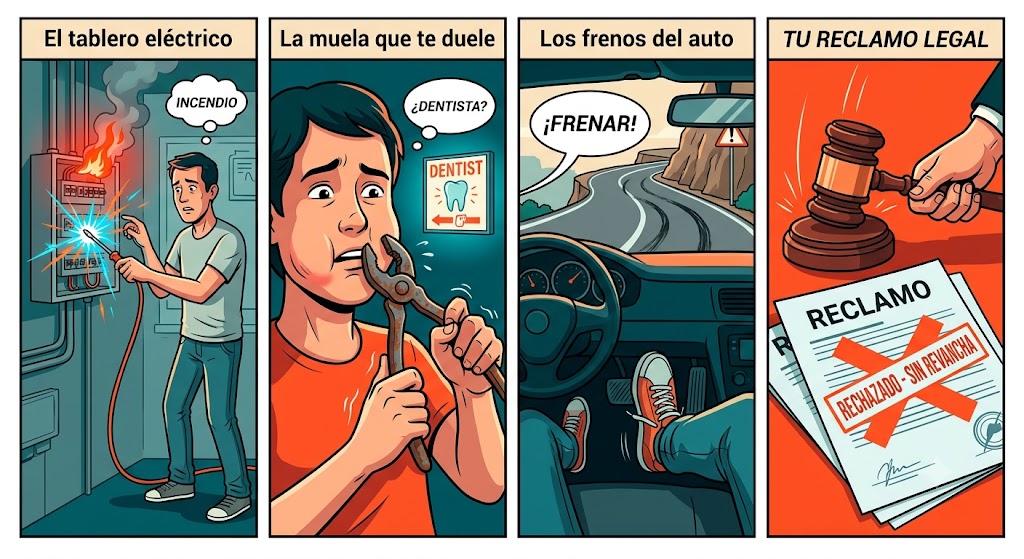 si no arreglas tus frenos por que harias tu reclamo legal